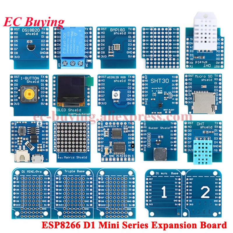 Esp8266 Nodemcu Board - 5 unidades/1 unidad ESP8266 D1 Mini