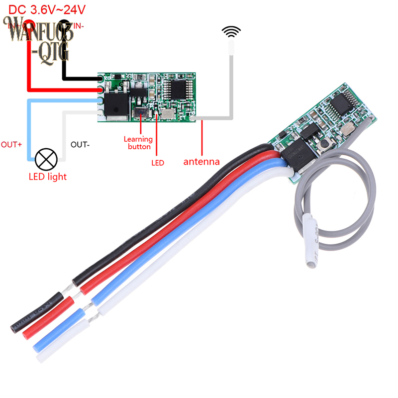 433Mhz Receiver Module - Oferta: Módulo Micro de Interruptor de