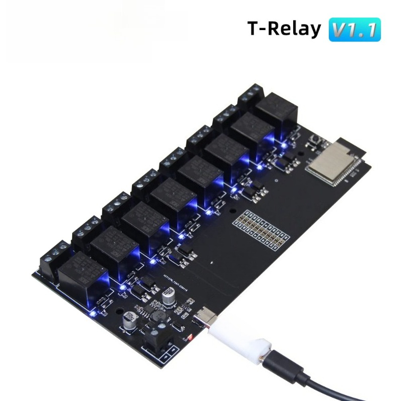 Relay 8 Channel Board - Módulo de relé T-Relay de 5V
