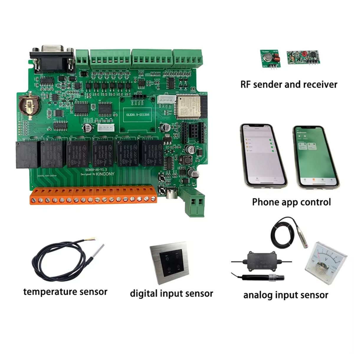 Placa de desarrollo KC868-A6,  - Home Automation Systems Diy reseña y precio