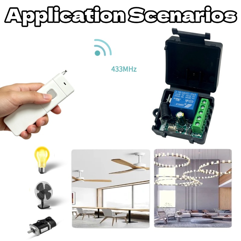Módulo Receptor de Relé con In - 433Mhz Receiver Module reseña y precio