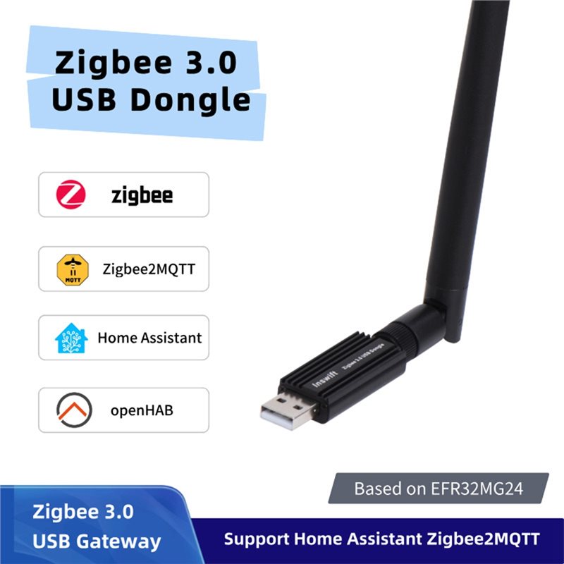 ABDE-EFR32MG24, adaptador USB  - Zigbee Coordinator Stick reseña y precio