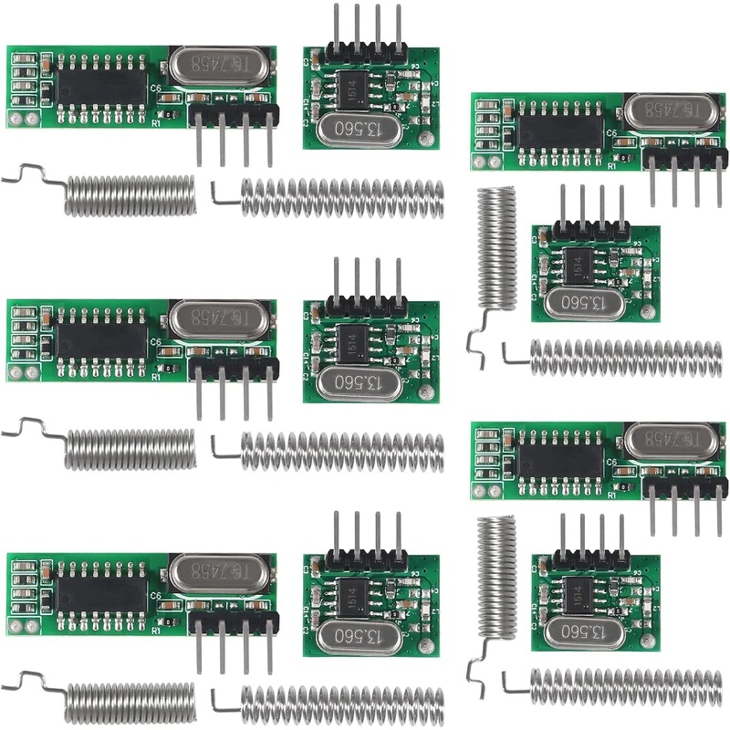Transmisor y receptor inalámbr - 433Mhz Receiver Module reseña y precio