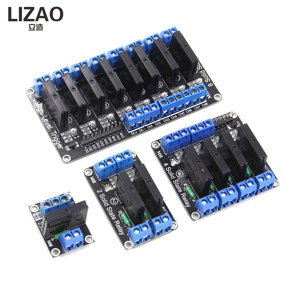 Módulo de Relé de Estado Sólid - Relay 8 Channel Board reseña y precio