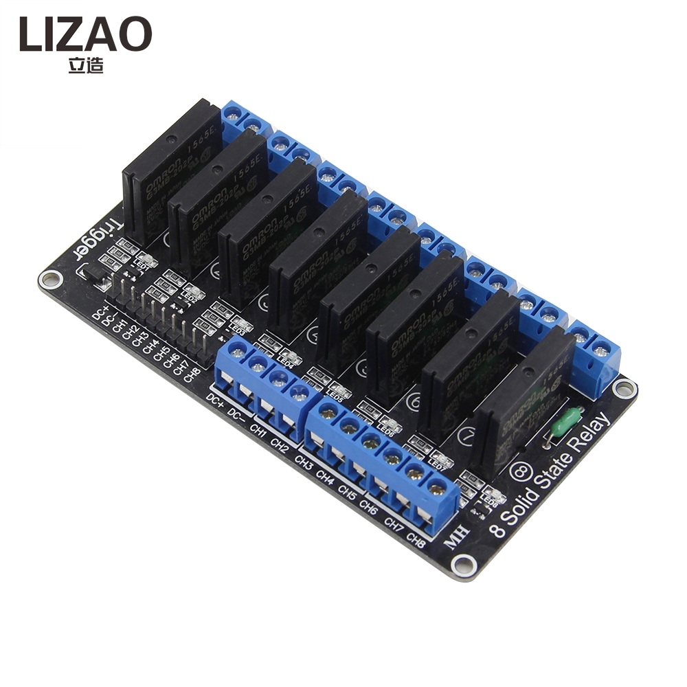 Módulo de Relé de Estado Sólid - Relay 8 Channel Board reseña y precio