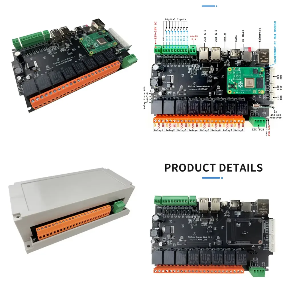 KinCony Raspberry Pi - Servido - Home Automation Raspberry Pi reseña y precio