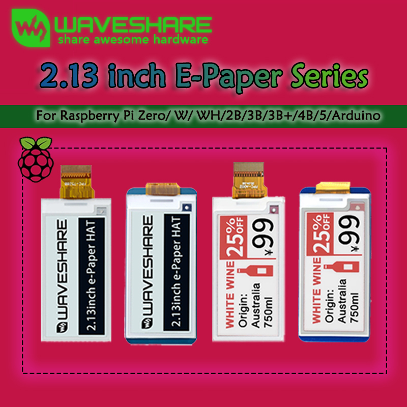 Pantalla de Tinta Electrónica  - Display Epaper 2.9 reseña y precio