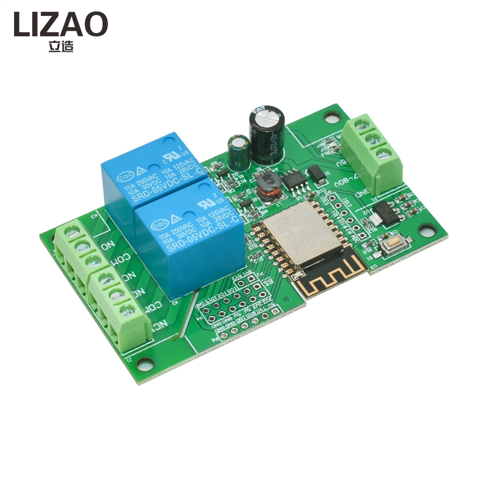 Módulo de Relé WiFi LIZAO de 2 - Relay 8 Channel Board reseña y precio